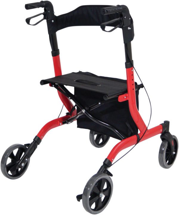 red colour on rollator
