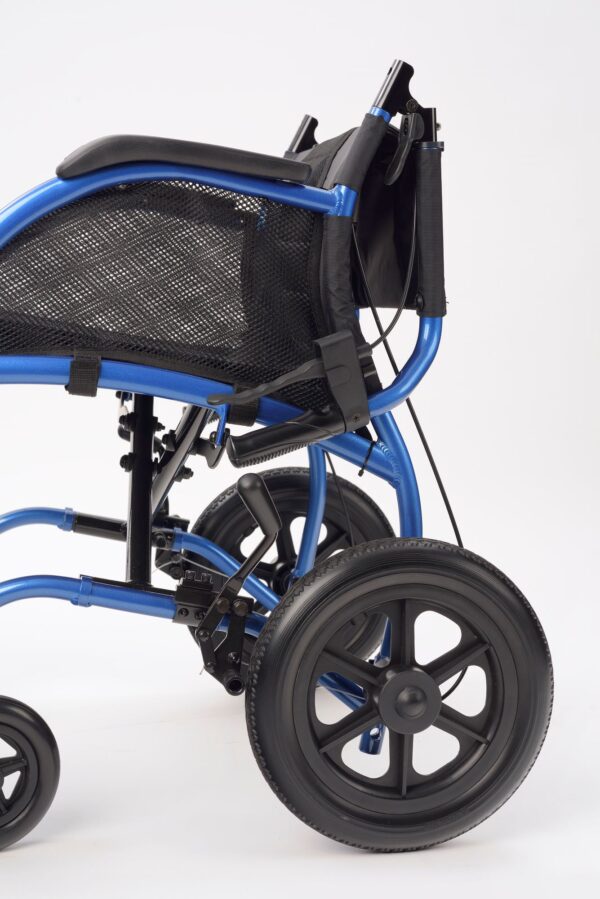 Half folding back on TGA Strongback wheelchair